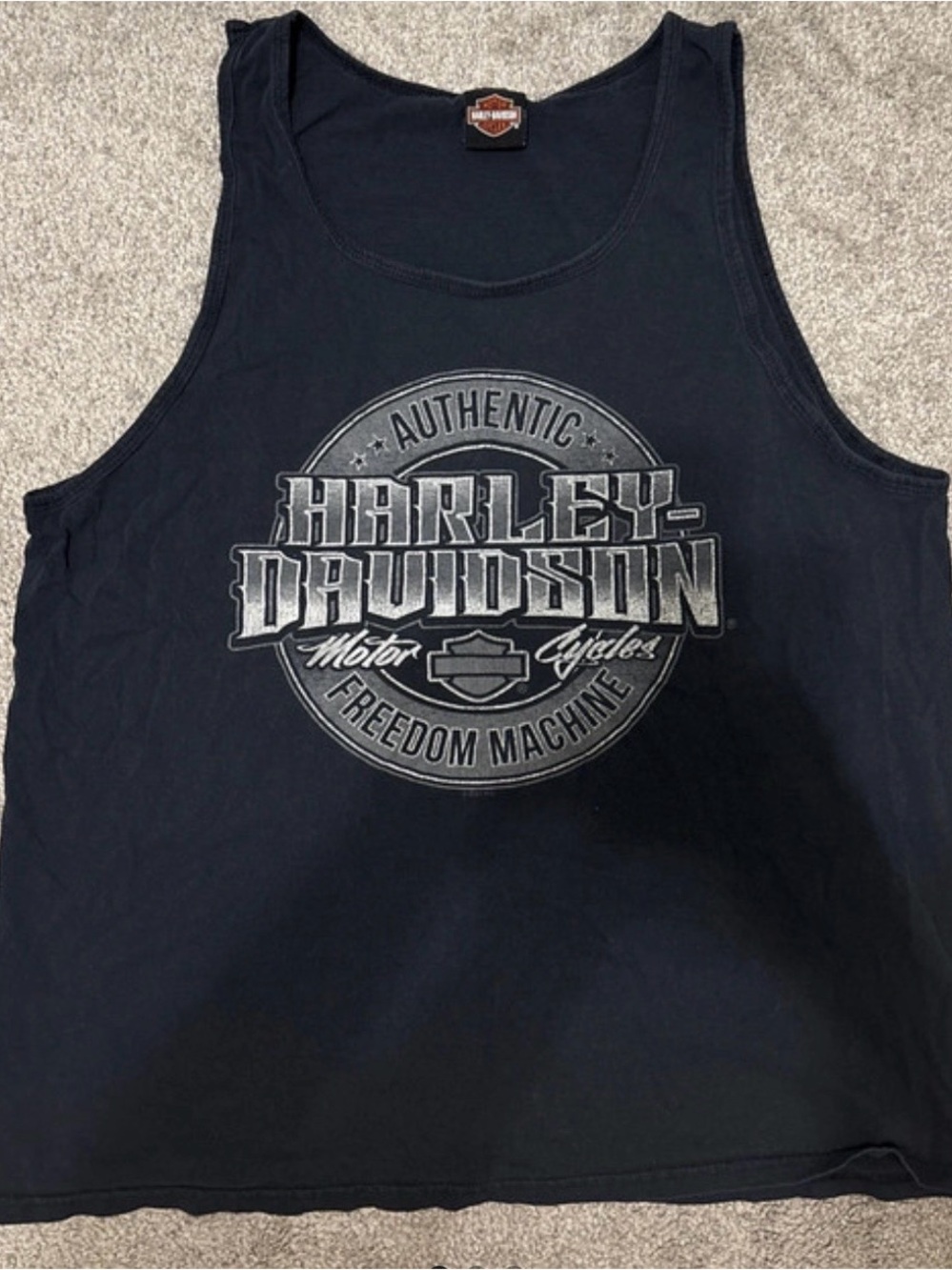Harley Davidson tank